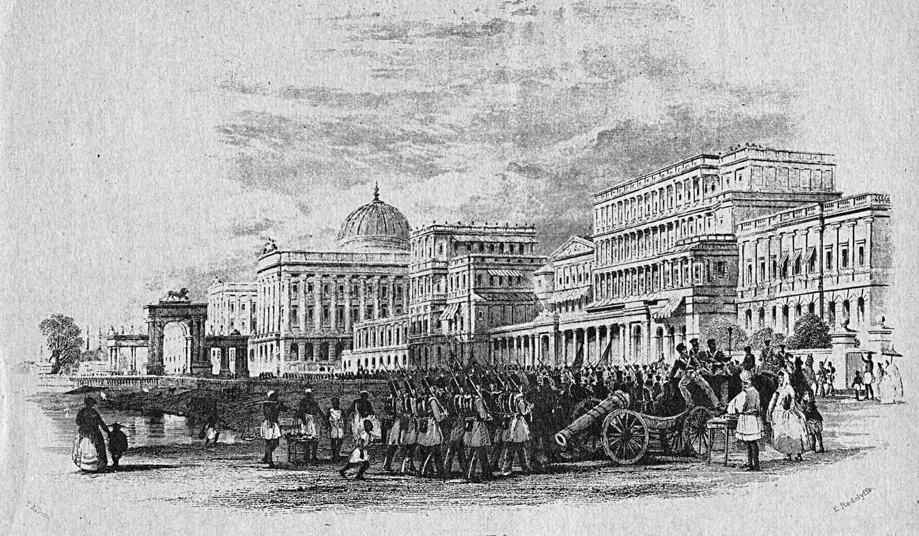 The Esplanade in Calcutta, India, circa 1800. Picture: Alamy