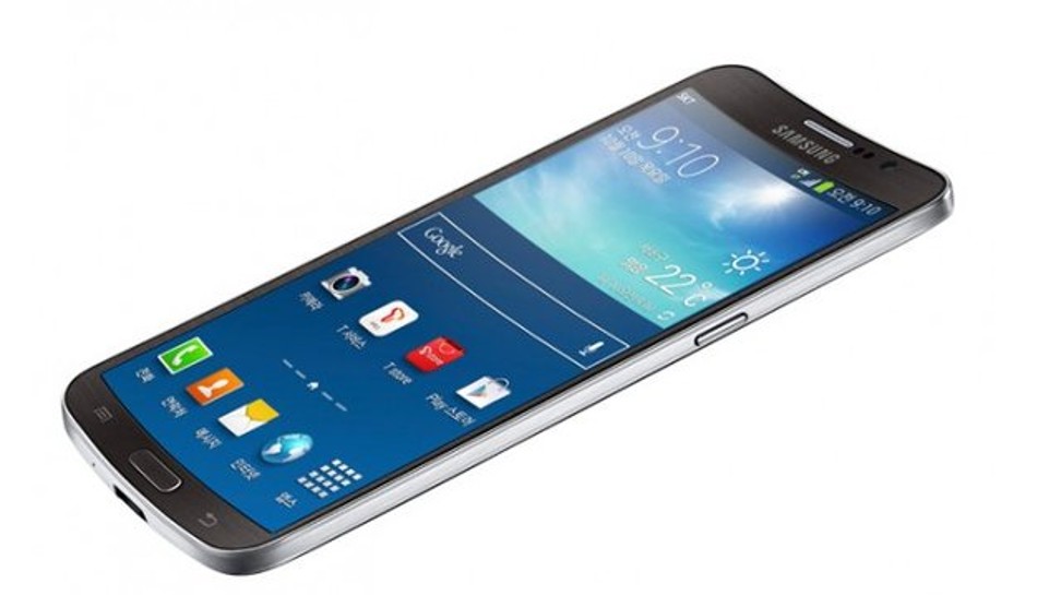 A Samsung Galaxy Round, which was given a limited release when it was launched in 2013. Photo: Samsung