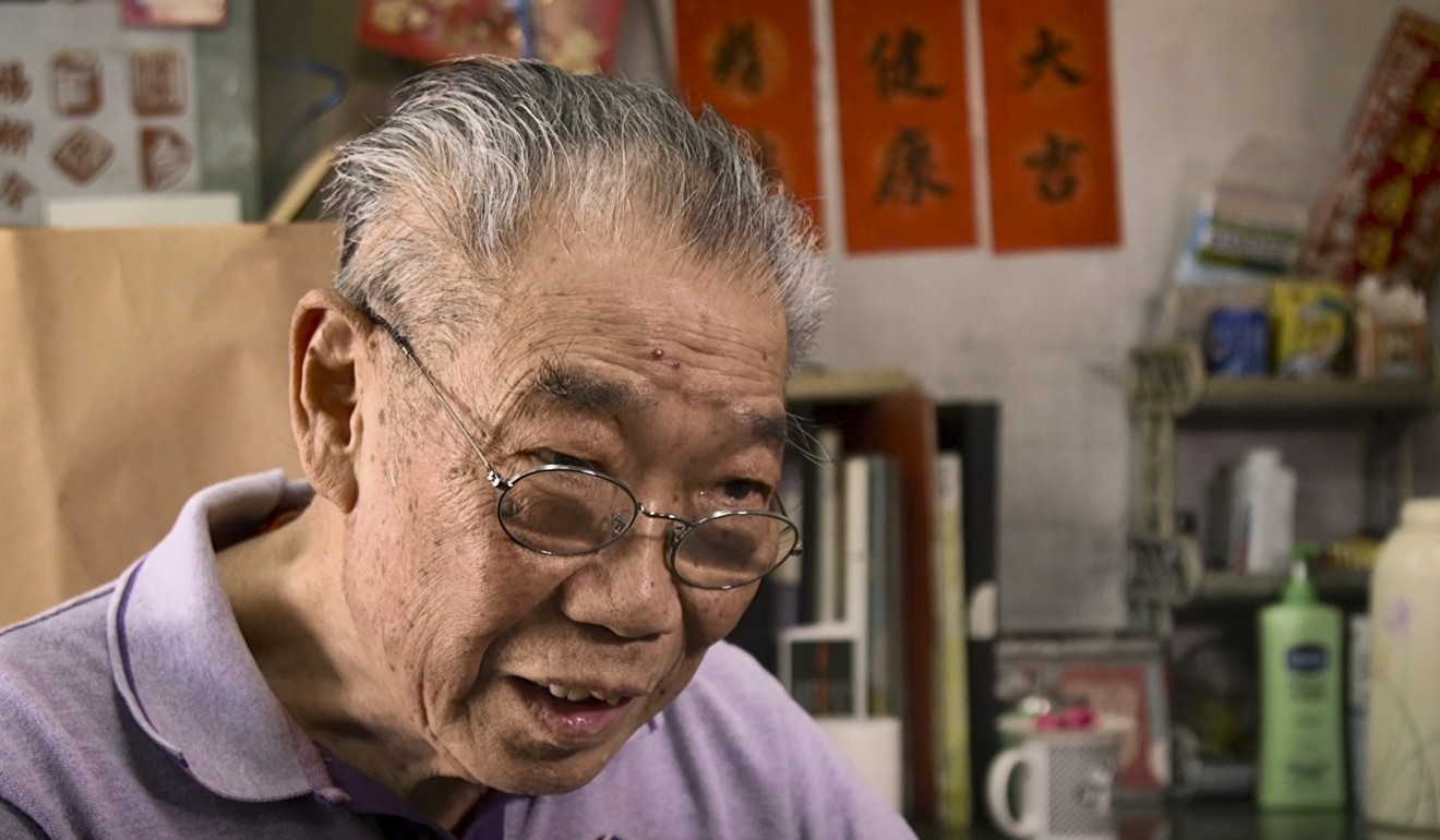 Caligrapher Yeung Kai. Photo: SCMP