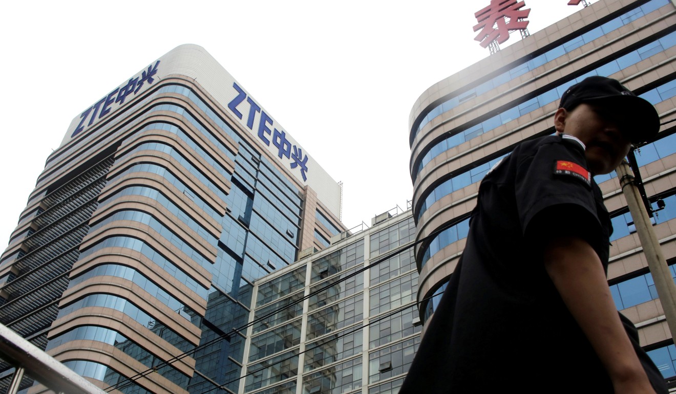 ZTE looks to have avoided a ban of its purchase of American-made components. Photo: Reuters