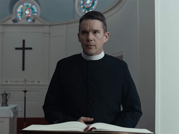 Ethan Hawke in First Reformed.