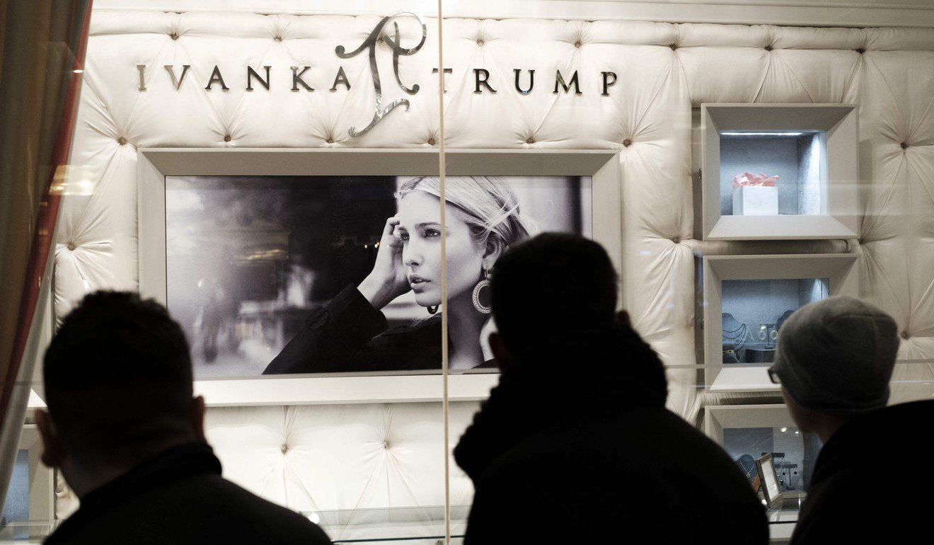 The closure of the Ivanka Trump brand is not expected to put a dent in the operations of her Chinese manufacturers. Photo: AFP