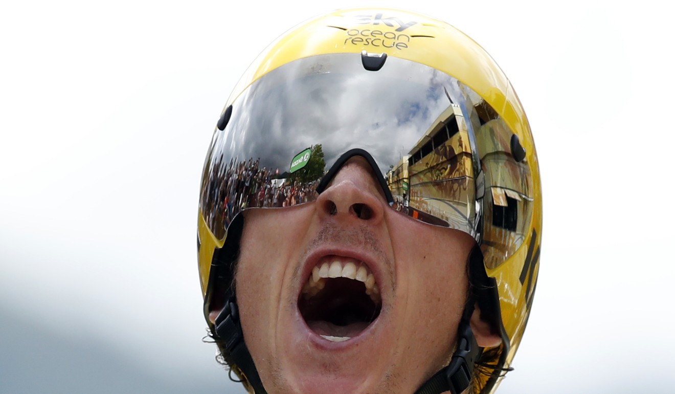 Britain’s Geraint Thomas is on his way to a Tour de France win. Photo: AP