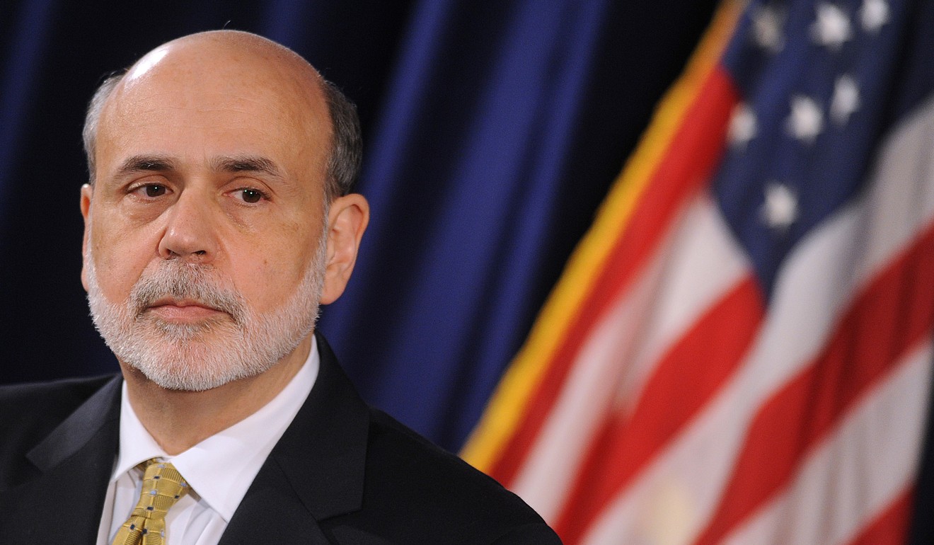 Ben Bernanke, chairman of the Federal Reserve, speaks during a news conference following the Fed’s monetary policy decision in Washington on June 20, 2012. Bernanke was the architect of the Fed’s quantitative easing programme. Photo: Abaca Press / MCT