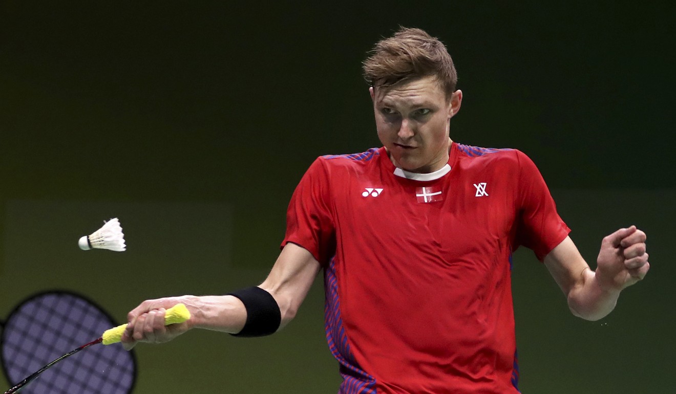 Viktor Axelsen is seeded No 1 and is the defending champion in Nanjing. Photo: AP