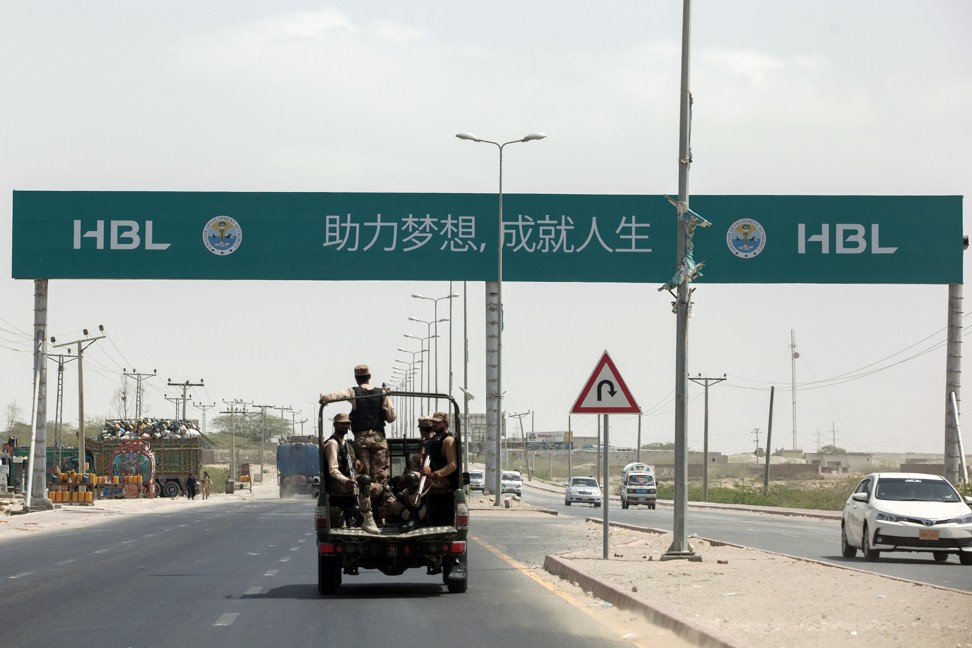Pakistan’s military, which has ruled the country outright for much of its 71-year history, defines the country’s policy towards CPEC projects. Photo: Bloomberg