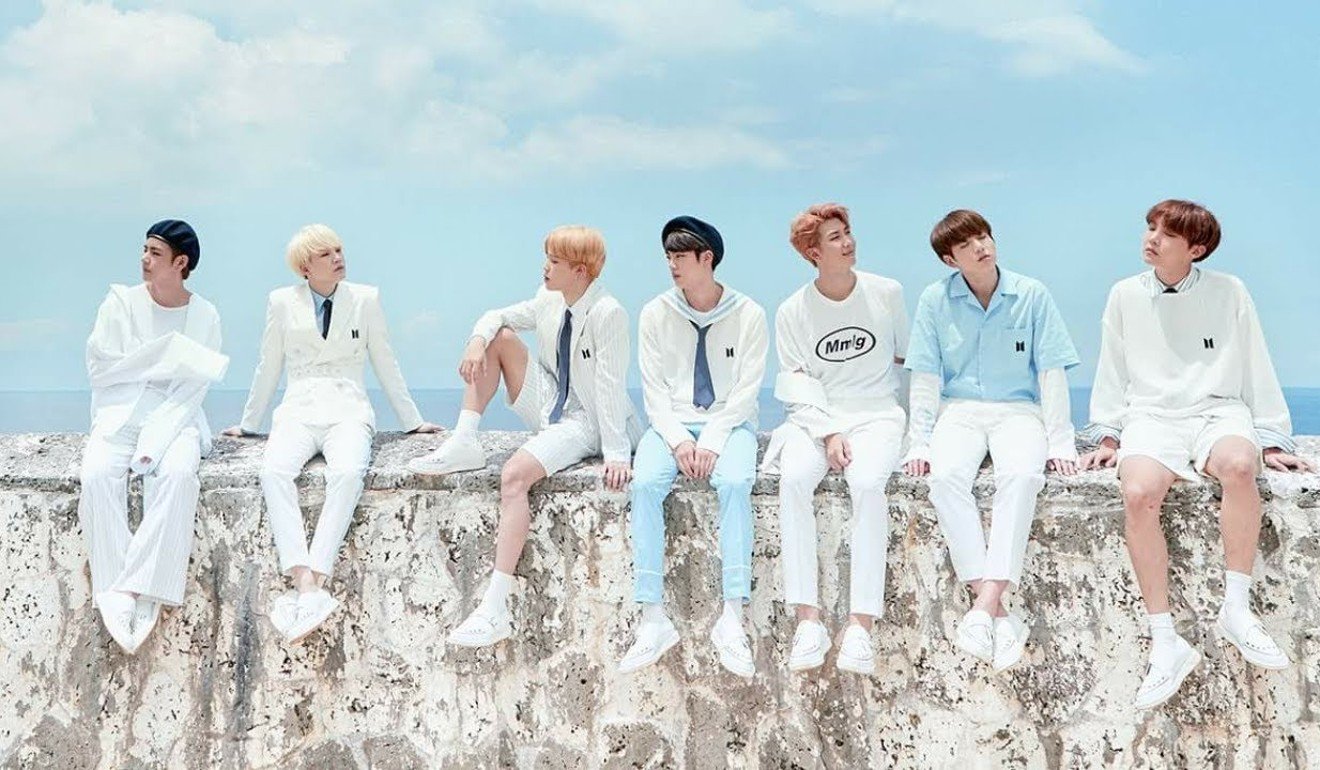 BTS are the most-popular K-pop group in the world right now.