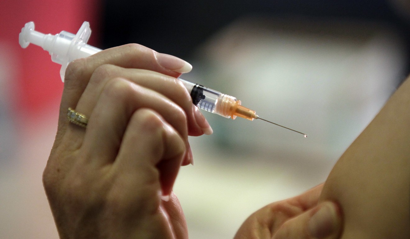 The programme has recruited 36 private doctors to administer flu jabs. Photo: AP