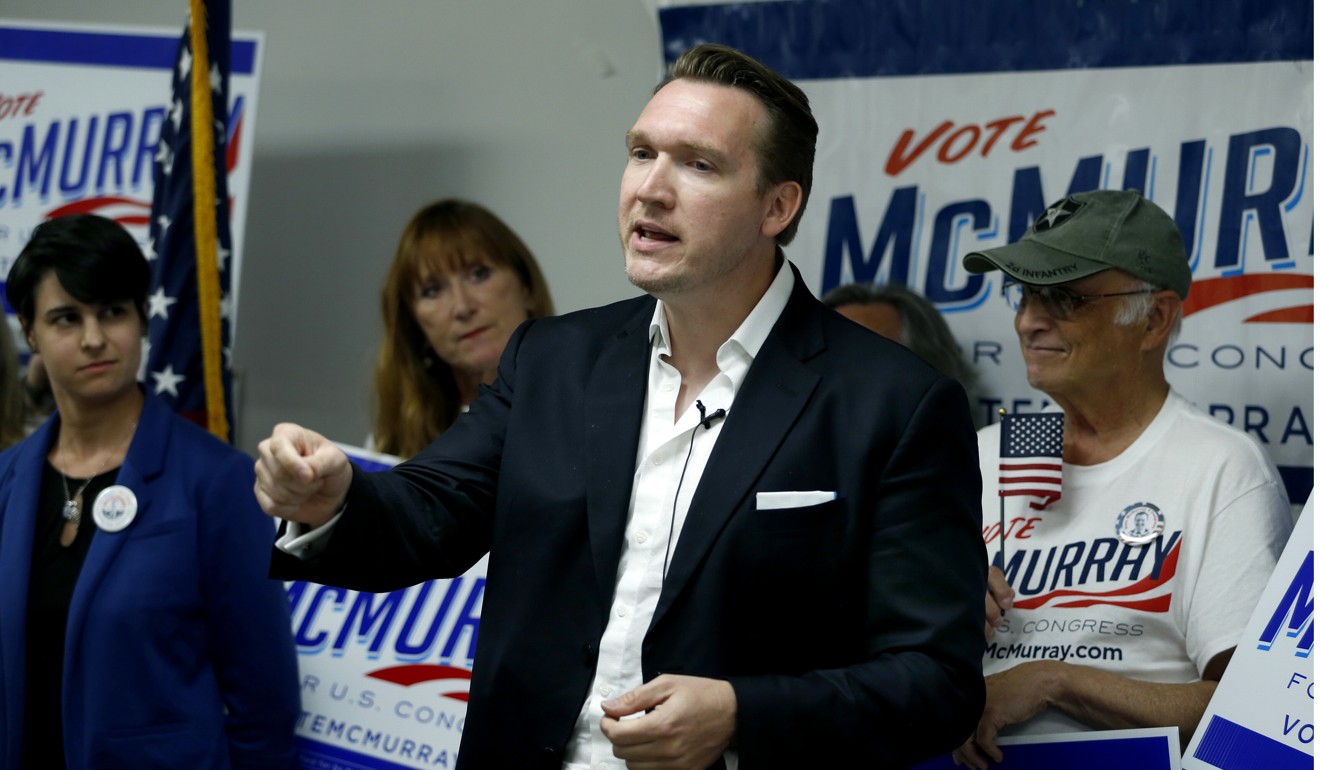 Nate McMurray, the Democrat who is running in Collins’ district. Photo: AP