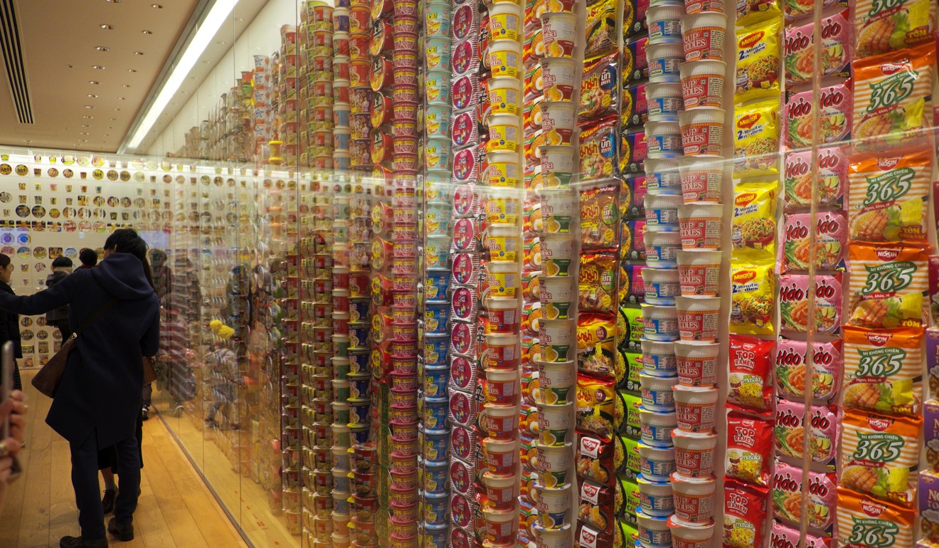 At Japan’s Cupnoodles Museum, you can customise your own cup. Just don’t mention the additives. Picture: Alamy