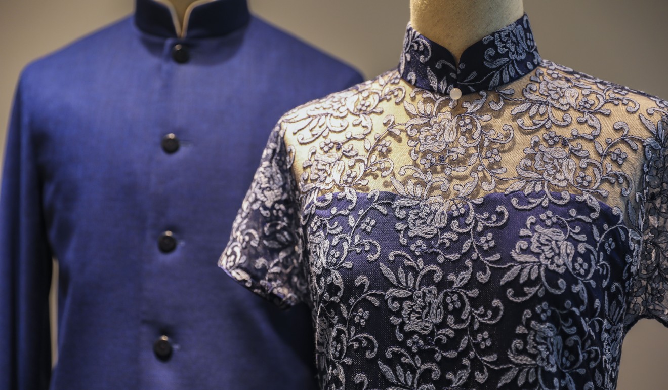 Xinzhongzhang garments are modernised versions of traditional Chinese wear. Photo: Simon Song