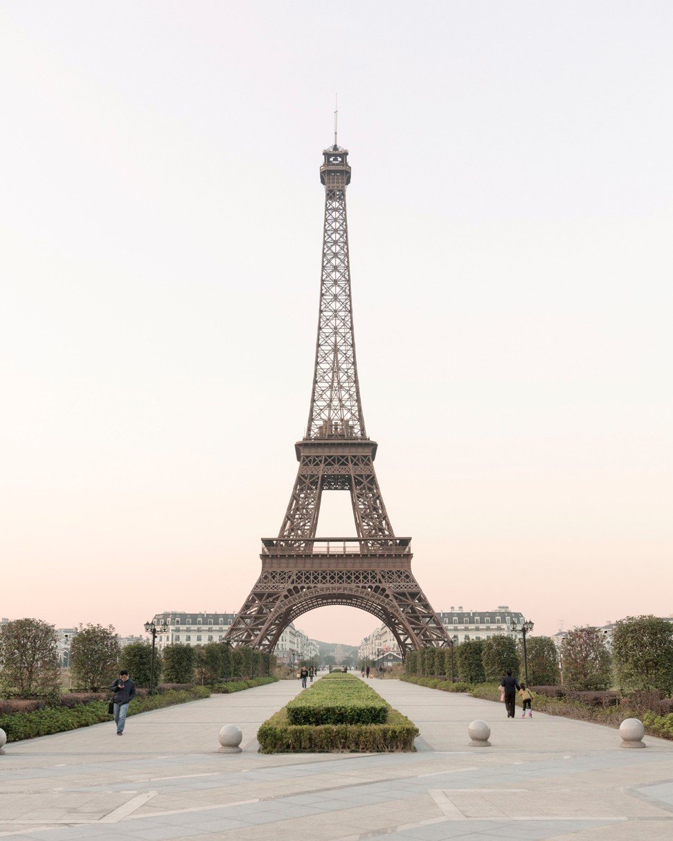 The Chinese city of Hangzhou has its own, smaller version of the Eiffel Tower. Photo: Francois Prost