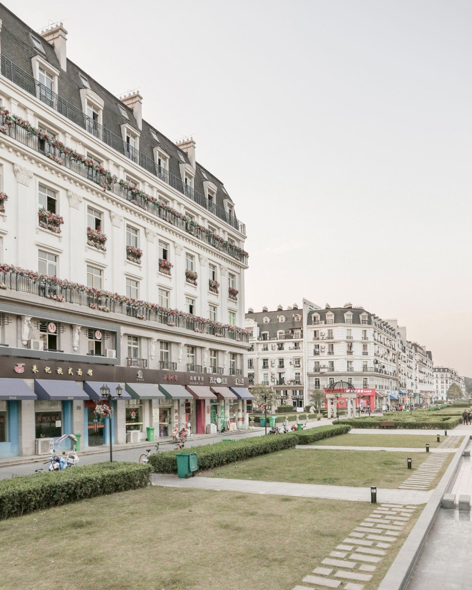 A Parisian-style block of flats, in the Chinese city Hangzhou. Photo: François Prost