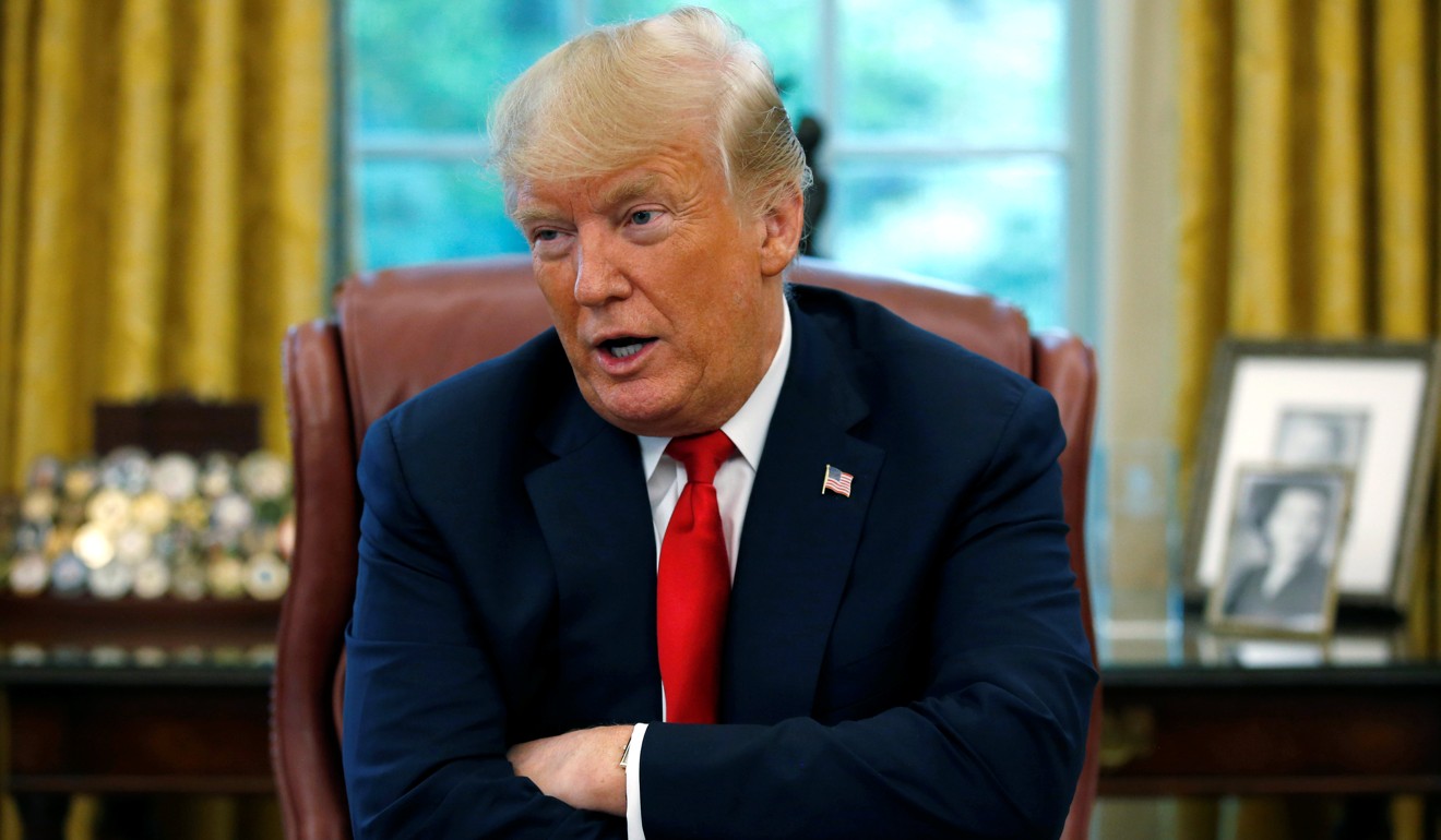 US President Donald Trump’s administration has intensified economic pressure on Moscow over what it describes as ‘malign Russian activity’ in Ukraine and Syria and Russia’s attempts to disrupt Western democracies. Photo: Reuters