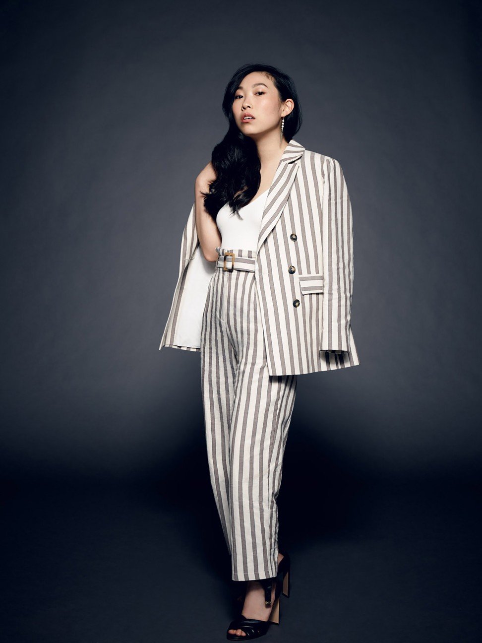 The rapper-actress Awkwafina was born Nora Lum in New York. Photo: Art Strieber-Courtesy Warner Bros. Pictures