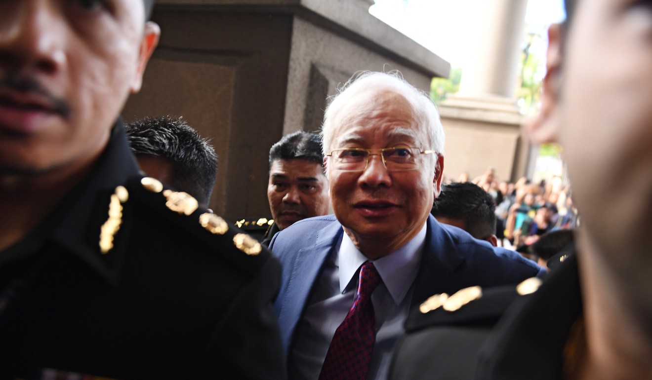 Alleged corruption under the administration of former Malaysian prime minister Najib Razak has been in the spotlight under the country’s new government. Photo: AFP