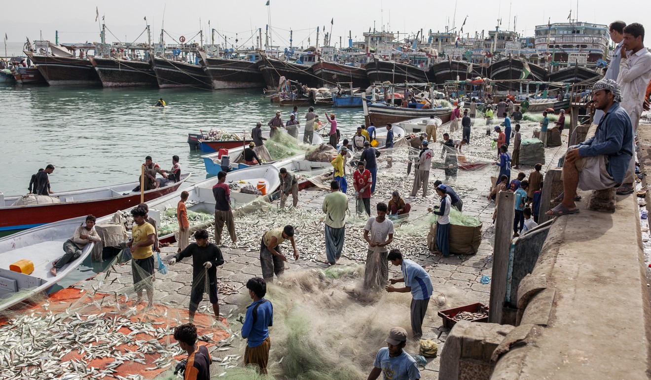 China Overseas Port Holdings runs the port in Gwadar, a small fishing town in southwest Pakistan which is giving way to construction of roads and buildings to house banks, insurance and clearing agents. Photo: Bloomberg