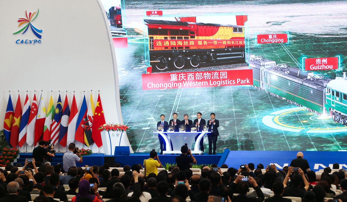 Business representatives attend the opening ceremony of the 14th China-Asean Expo in Nanning in September last year. Photo: Xinhua