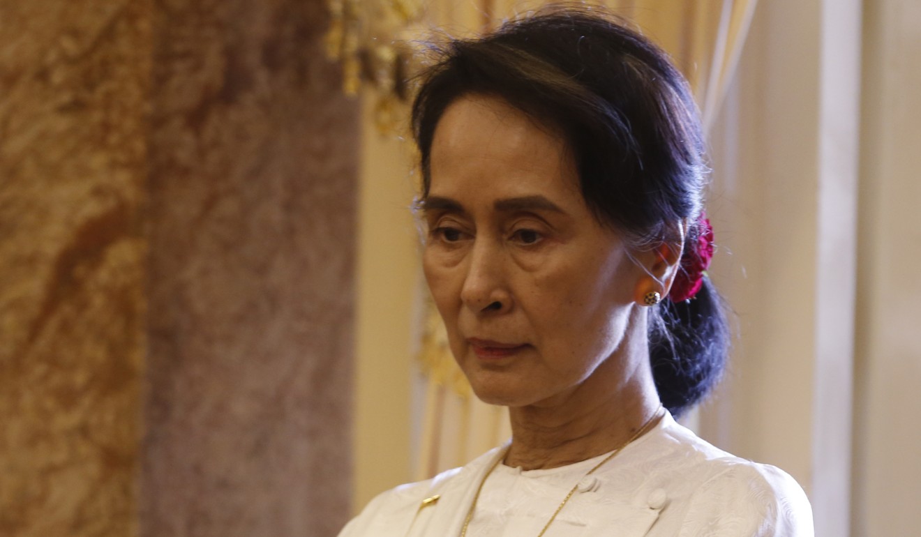 Aung San Suu Kyi’s handling of the Rohingya crisis in Myanmar remains a key issue that Asean is yet to confront. Photo: AFP