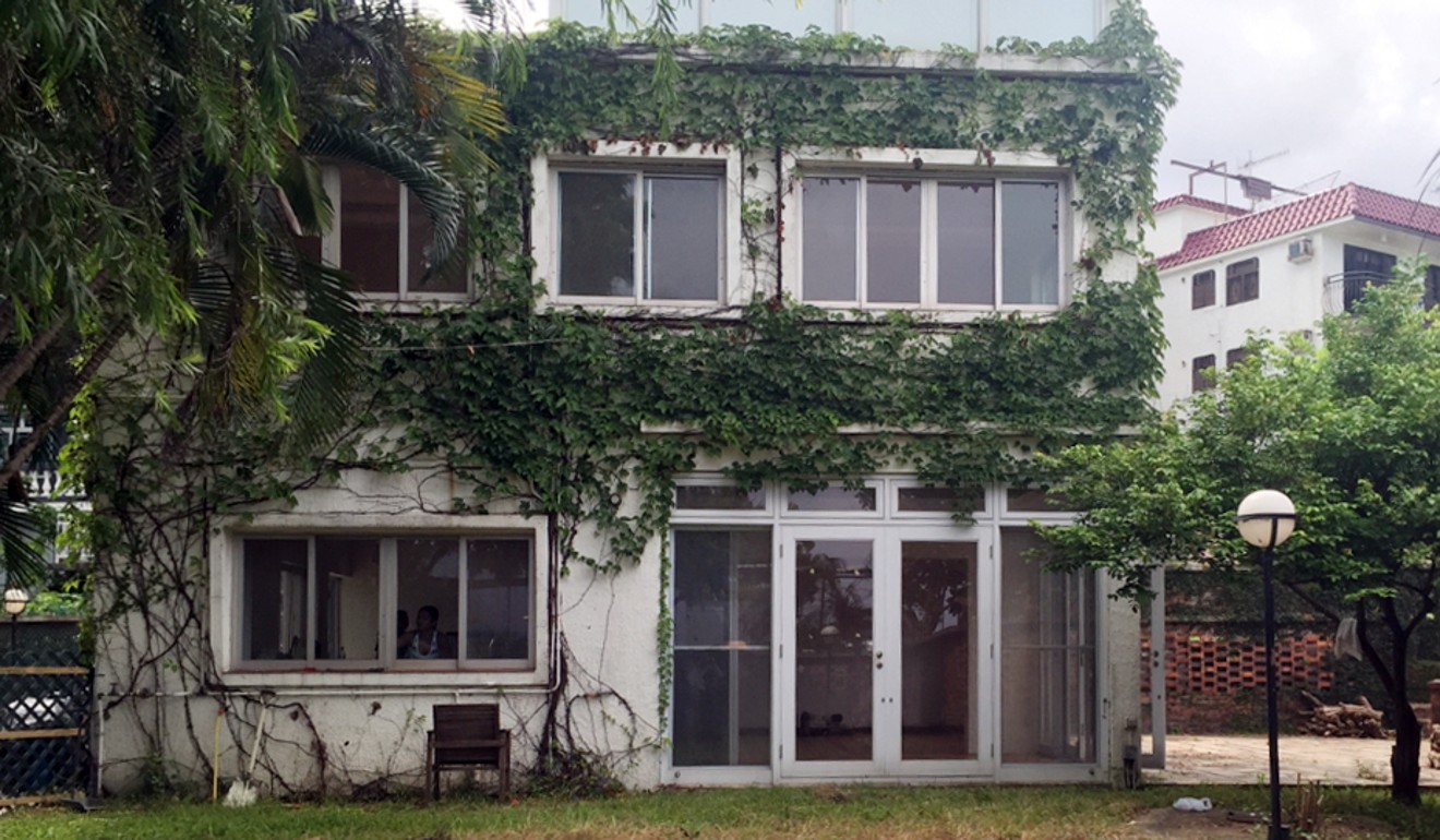 ‘Tropicana’, an oddly English-looking, creeper-covered house in the seaside village of Tong Fuk on Lantau Island, was leased by Khaw. Photo: Handout