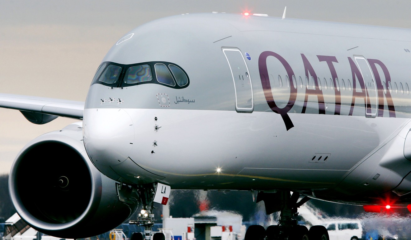 Qatar Airways is in partnership with Fifa. Photo: AP