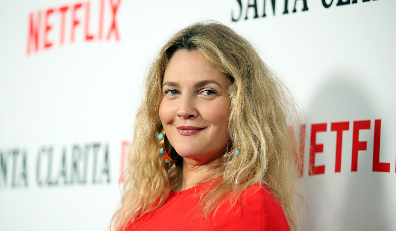 Barrymore at the premiere of the second series of Netflix’s ‘Santa Clarita Diet’. Photo: AFP