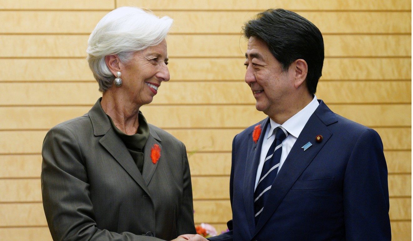 The IMF has predicted that Japan’s economy will grow by 1.1 per cent this year. Photo: Reuters