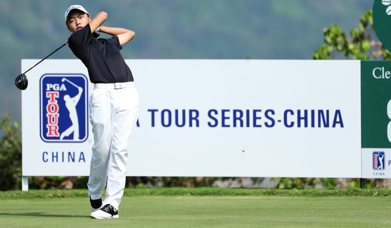 China’s Yang Kuang in Monday’s qualifier. He finished sixth.