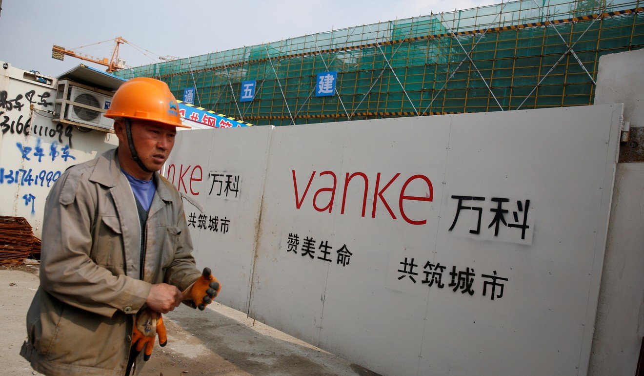 China Vanke is worried about the sector’s outlook and plans to cut back on its expansion plans. Photo: Reuters
