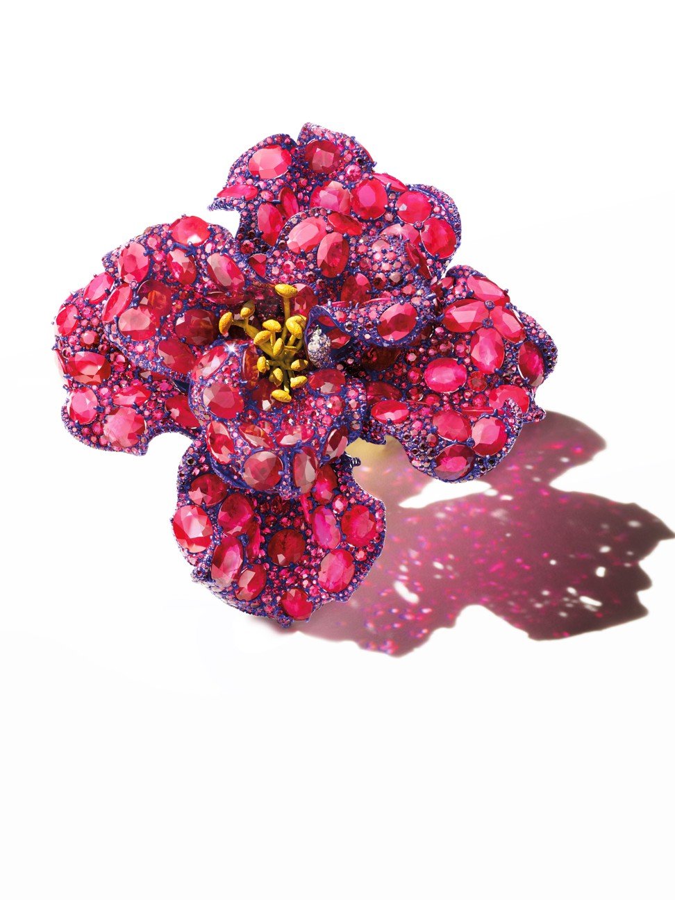 The award-winning Peony Brooch from the Cindy Chao The Art Jewel’s Black Label Masterpieces collection.