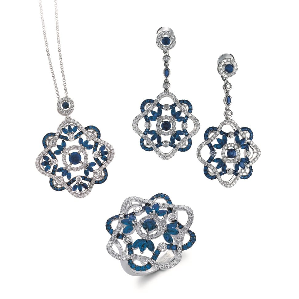 Pieces from the Leila collection by Mouawad.