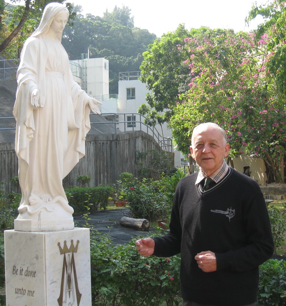Father Harold Naylor co-founded Hong Kong’s first conservation group 50 years ago. Photo: Handout