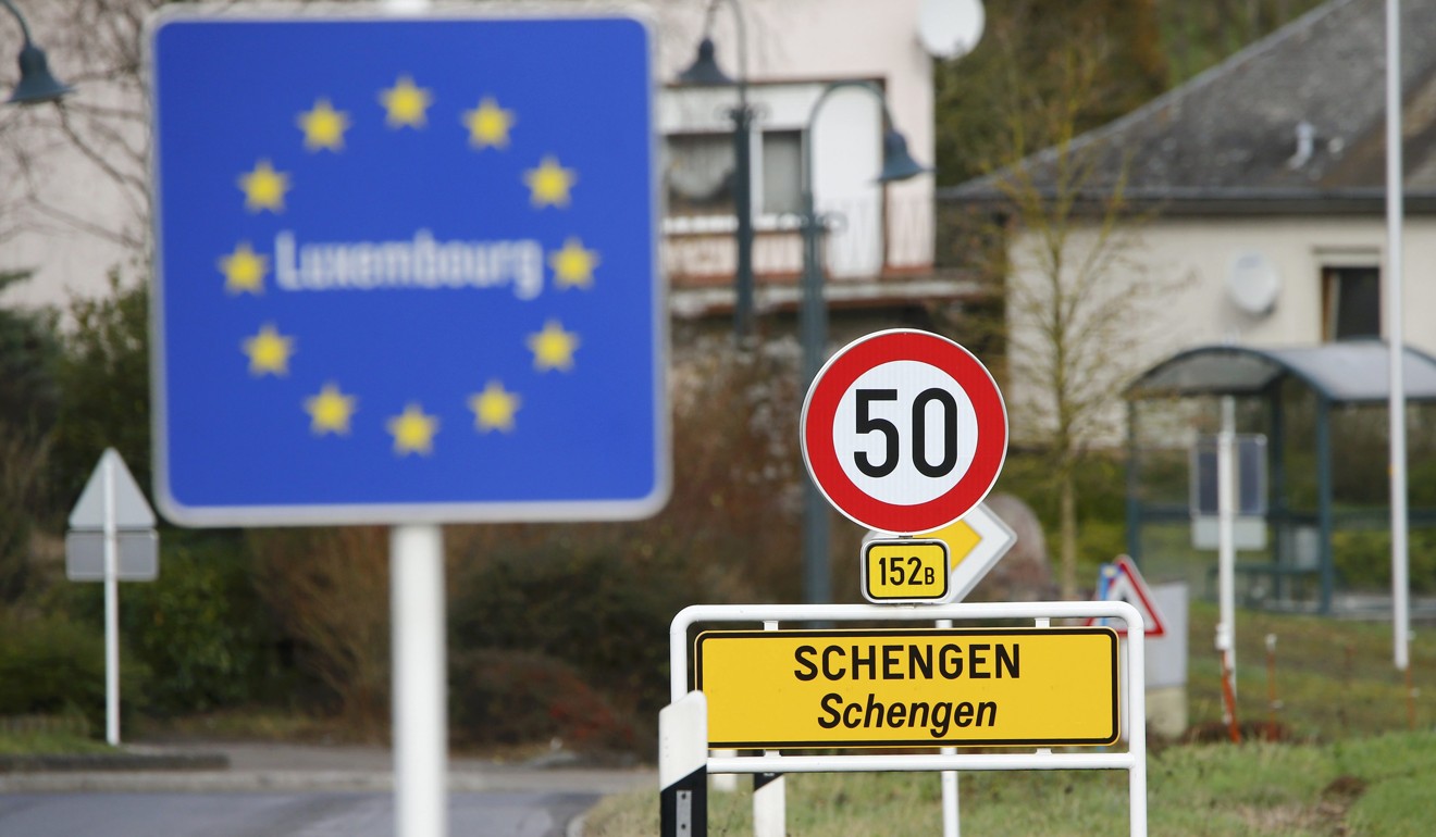 The Schengen Area comprises 26 European countries and is named after the village in Luxembourg where the Schengen Agreement, which created the visa-free travel zone, was signed on June 14, 1985. Photo: Reuters