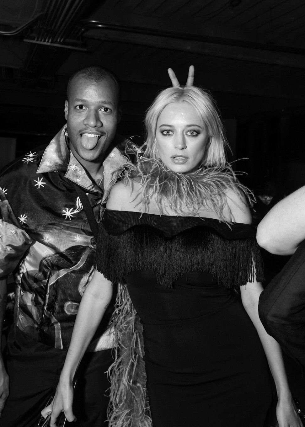 Heron Preston and Caroline Vreeland