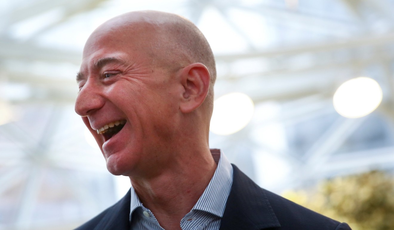 Amazon’s Jeff Bezos is one of the richest people in the world. Photo: Reuters