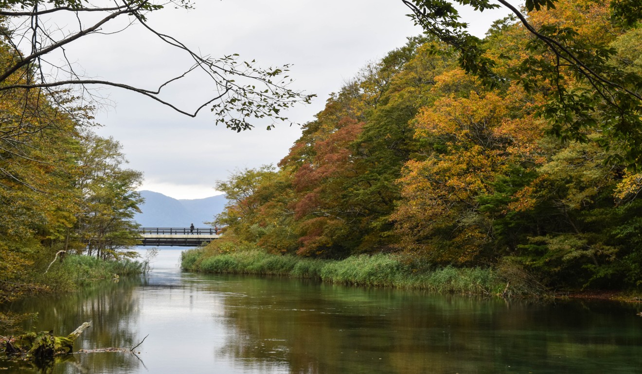 The Oirase River flows from Lake Towada. Photo: Pete Ford