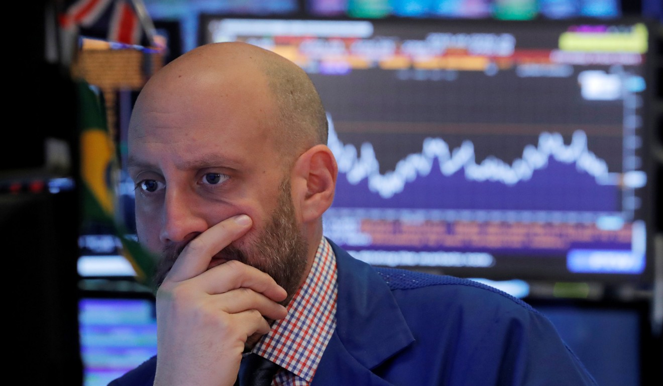 In New York trading on Wednesday major indexes fell heavily, with Nasdaq slumping more than 4 per cent, entering into correction territory. Photo: Reuters