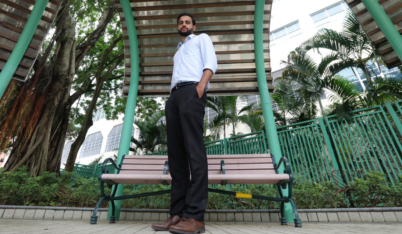 Yasir Naveed, who works in Hong Kong and is from Pakistan, will speak at a panel for locals on racism in the city. Photo: Felix Wong