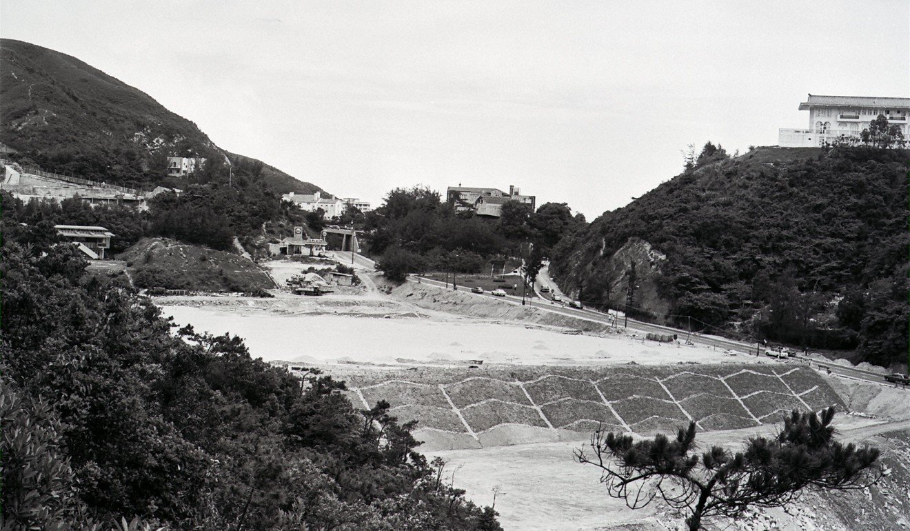 The site of the Hong Kong Cricket Club in Wong Nai Chung Gap Road, in Hong Kong Island