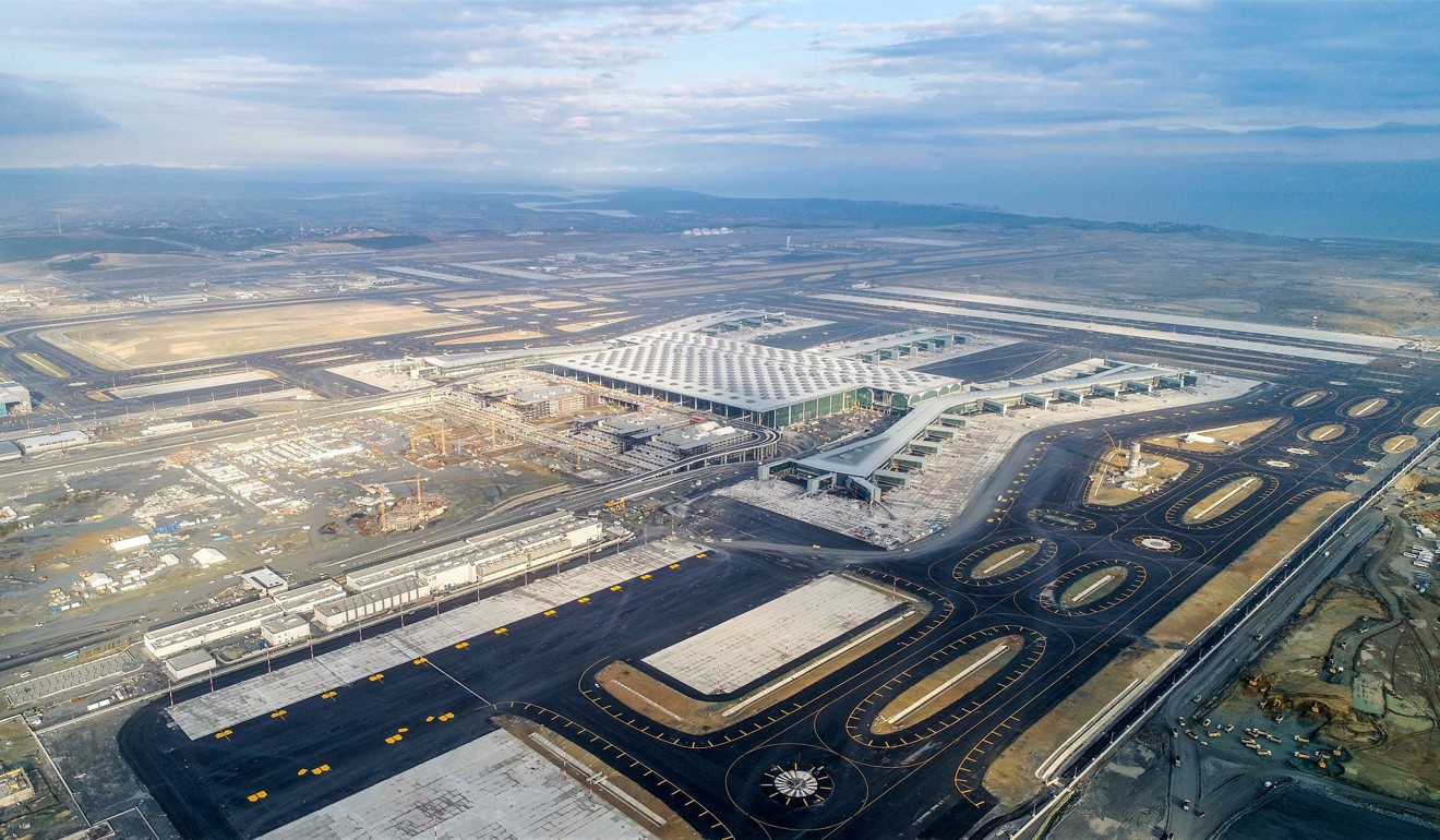 The Istanbul Airport officially opened on October 29. Photo: AFP