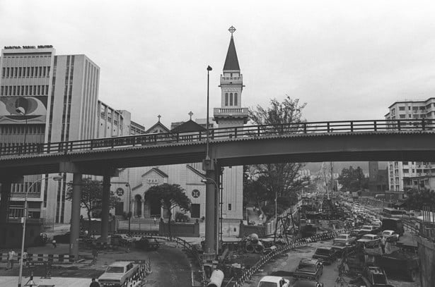 St Teresa’s Church near Kowloon Tong in 1974. Photo: P.Y. Tang
