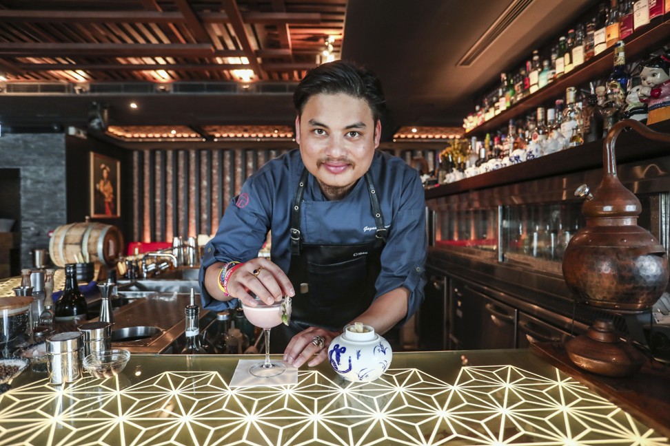 Bar manager Gagan Gurung at Fang Fang in Central. Photo: Jonathan Wong