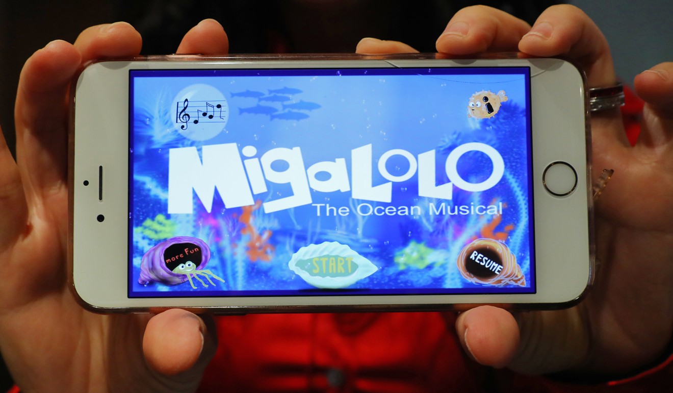 Migalolo is Choi’s fourth e-book app. Photo: Edmond So