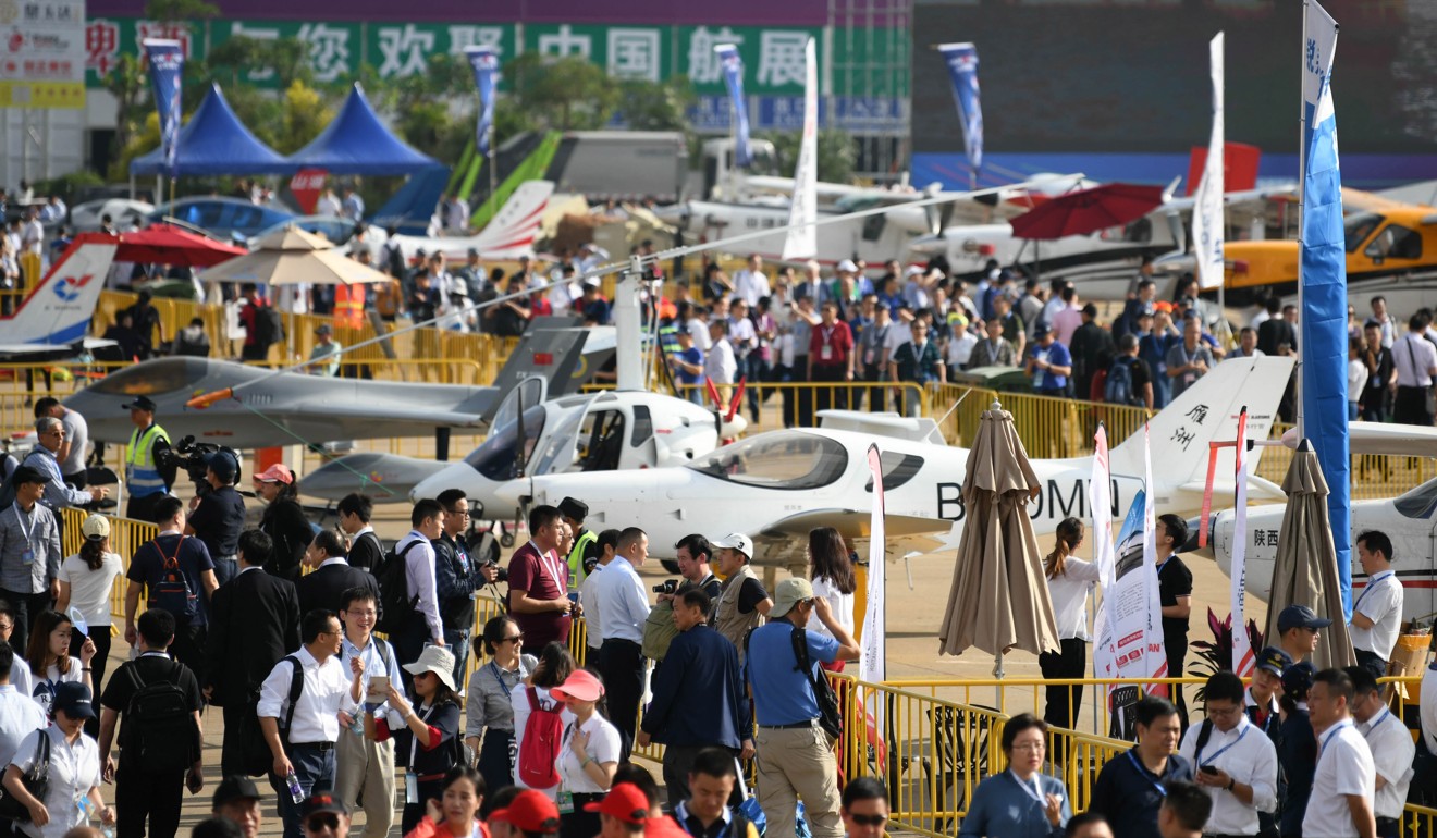 Crowds at the opening day of the show. Photo: Xinhua