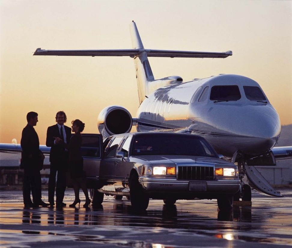 The top-tier service from Royal Airport Concierge will drive you to the door of the aircraft. Photo: Corbis