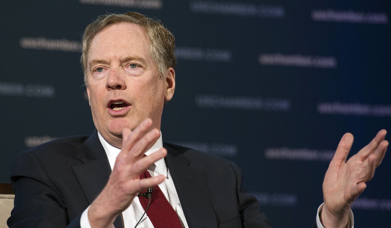 US Trade Representative Robert Lighthizer will be the lead negotiator in talks with China. Photo: AP