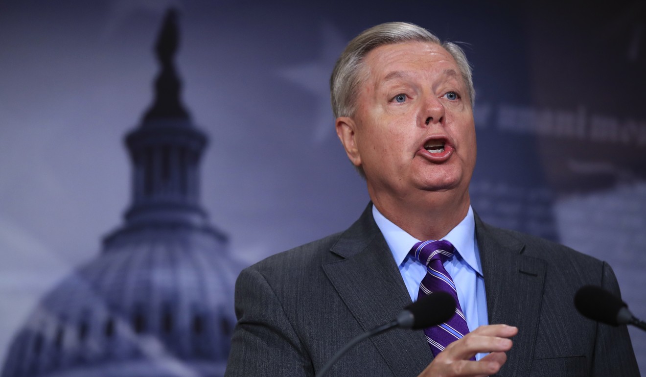 US Senator Lindsey Graham says William Barr would be an ‘outstanding’ choice to return to the position of US attorney general. Photo: AP