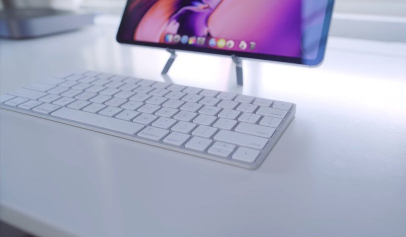 Using the Luna Display set-up means you can use your iPad with a traditional keyboard, trackpad or mouse.
