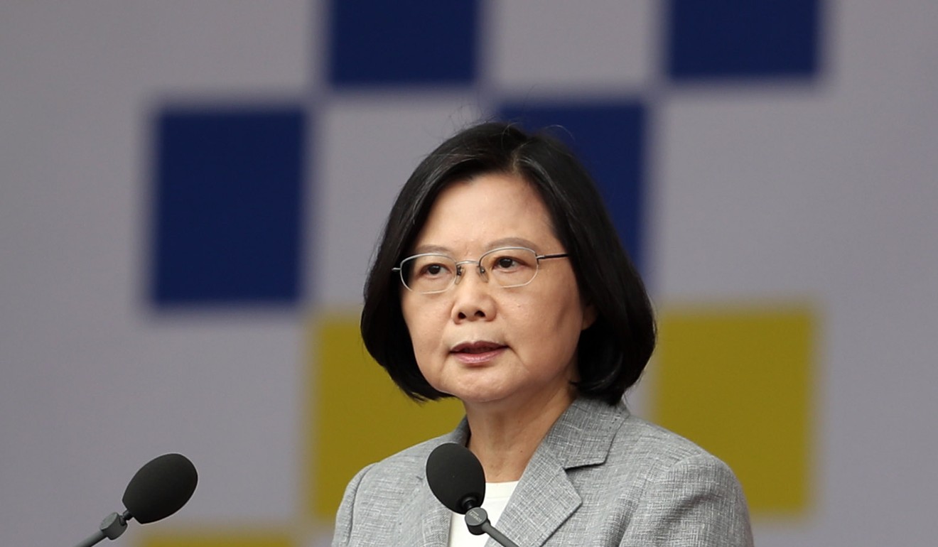 Taiwanese President Tsai Ing-wen’s election in 2016 has led to a more low key profile for the Taipei-Shanghai Forum in recent years. Photo: EPA
