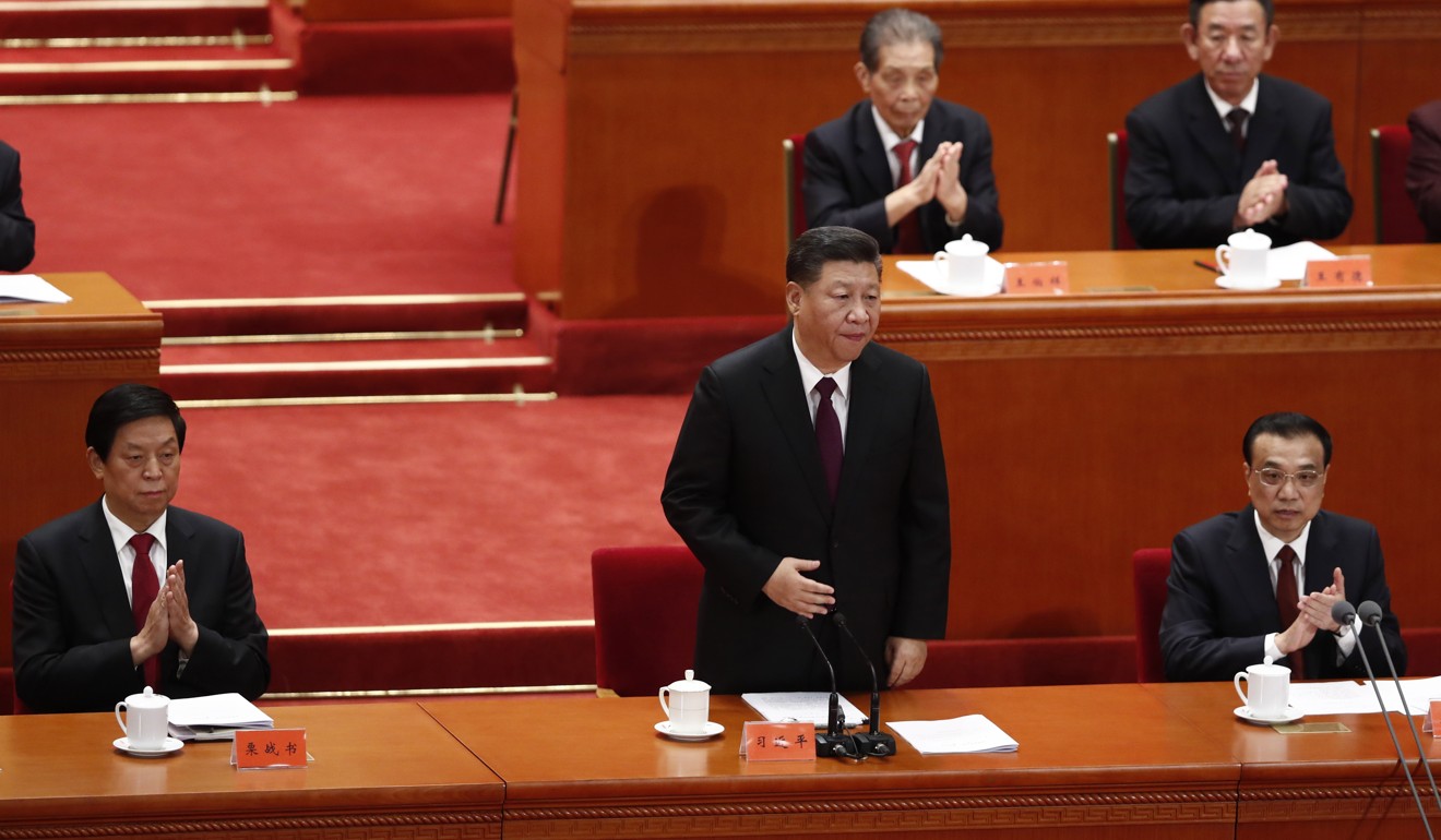 Xi Jinping has moved to reassure the private sector, but has been keen to stress the primacy of the Communist Party. Photo: EPA-EFE